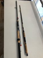 2x gebrauchte Angelruten