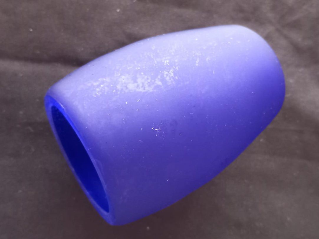 Paralumi: 10 STK LAMPENGLÄSER BLAU - NEUWERTIG – Nuovo (secondo la descrizione) da Huttwil venduto da Kunterbuntli 3