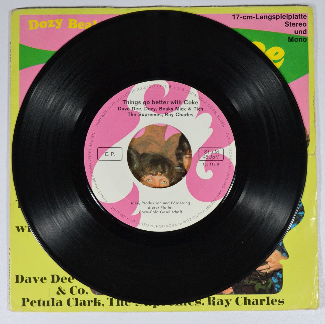 Dischi in vinile: EP: DAVE DEE, DOZY, BEAKY, MICK & TICH - Coca Cola Promo – Usato da Frenkendorf venduto da Yard-Sale-2000 1
