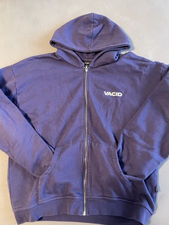 VACID Kapuzenjacke Reissverschluss Lila Grösse XL Neu