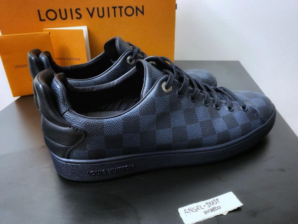 LOUIS VUITTON Damier Cobalt Frontrow Sneakers