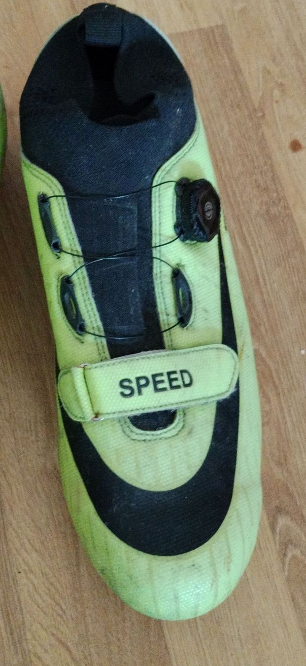Herrenschuhe: Veloschuhe gelb Speed 1976 Grösse 43 ? Boa System – Defekt aus Dübendorf von namor00