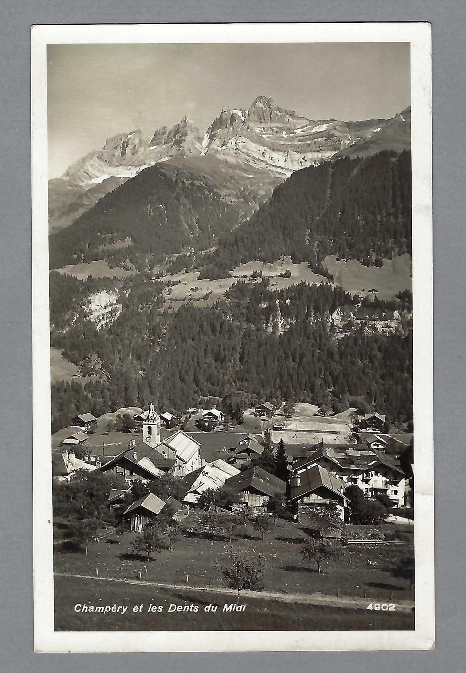 Cartoline postali: 1932, CHAMPÉRY – Usato da Pura venduto da ulisse1957