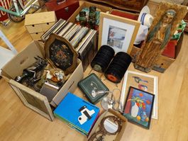 Grosses Konvolut diverser Gegenstände für Flohmarkt