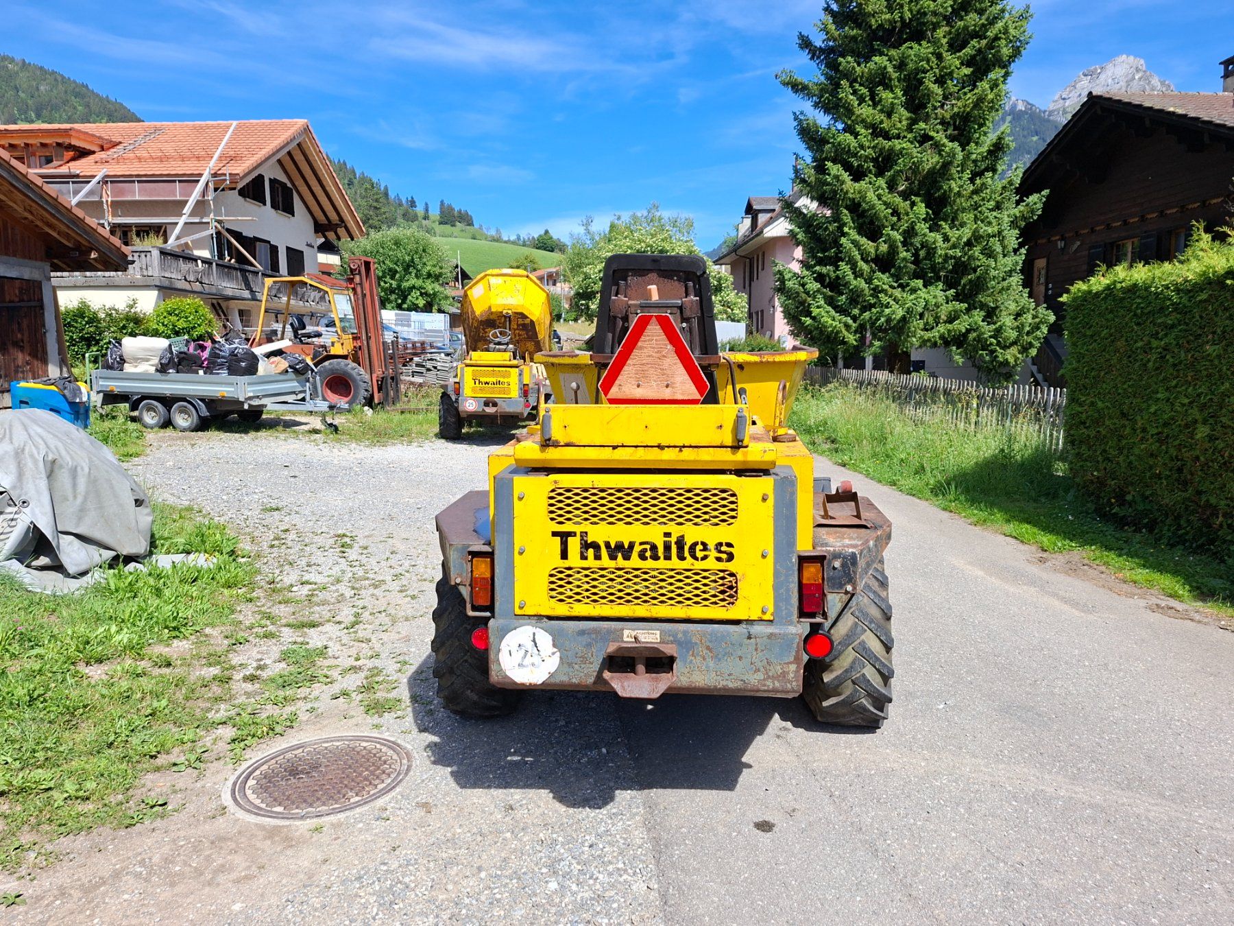 Tutte le macchine: Dumper Thwaites AD 8000 H – Usato da Château-d'Oex venduto da cfranzosi 3