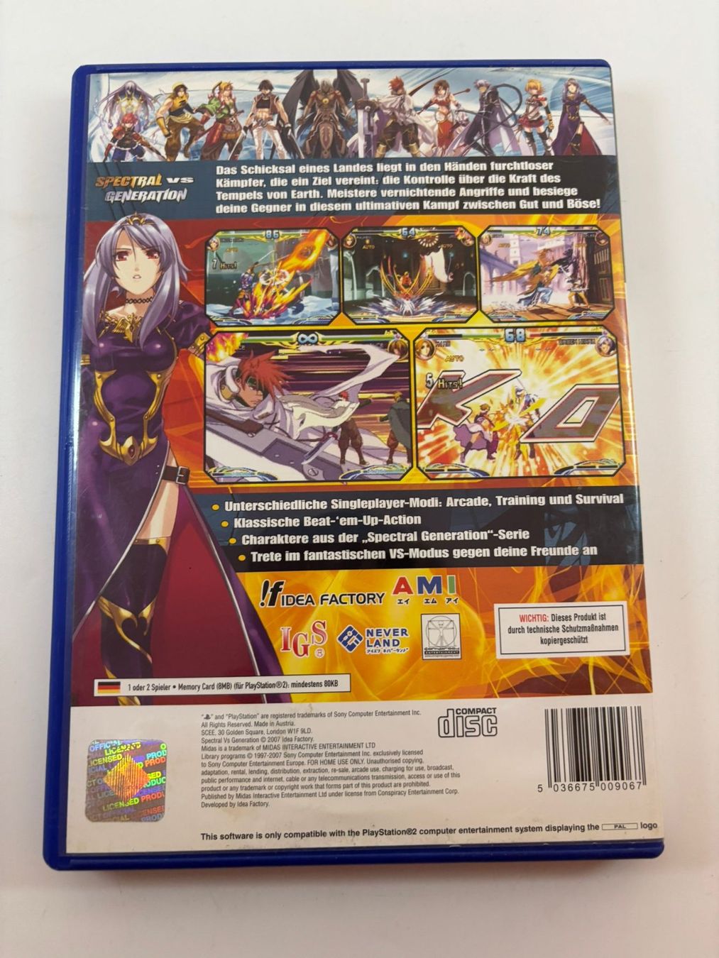 Giochi: Spectral VS Generation (PS2) – Usato da Herisau venduto da Seyashop1 2