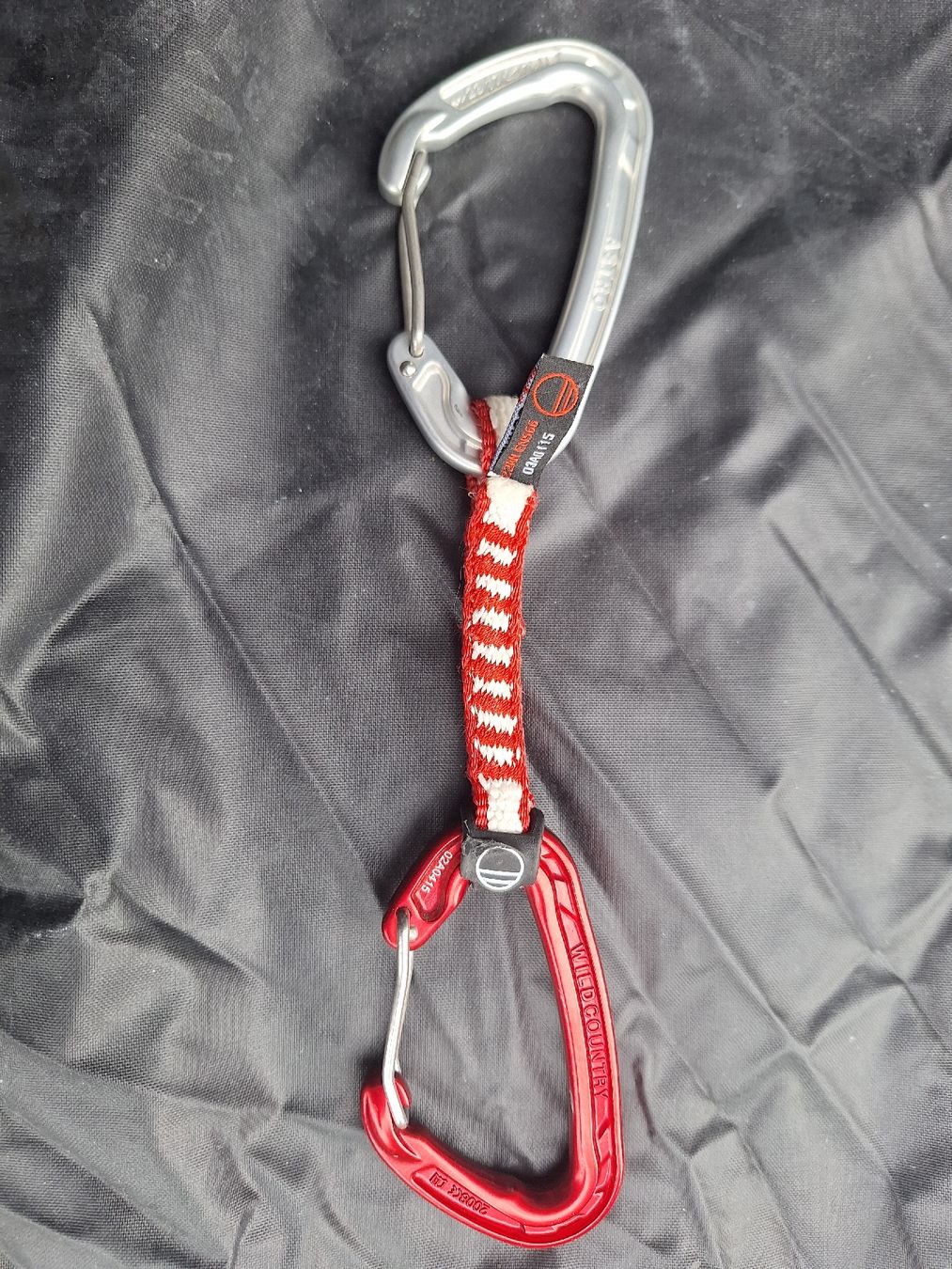 Mammut Kletterausrüstungen: Seilrucksack mit Seil 50m + 10 Express – Gebraucht aus Büron von cumulus1984 3