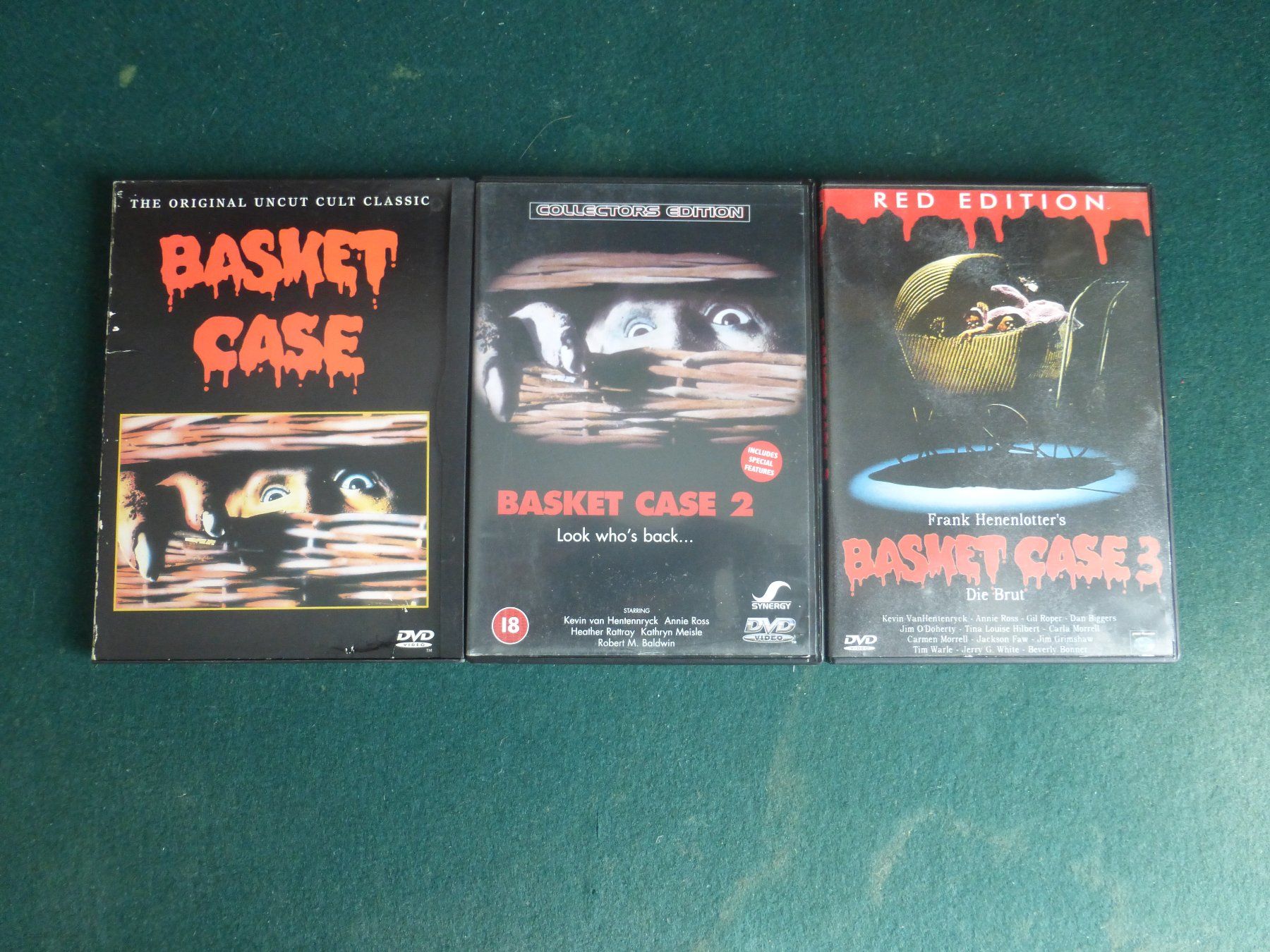Alle DVDs: Basket Case 1-3 Horror DVD – Gebraucht aus Zumikon von psisound
