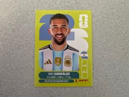 Fussball Sticker Nico Gonzalez Panini WM 2026 United Edition