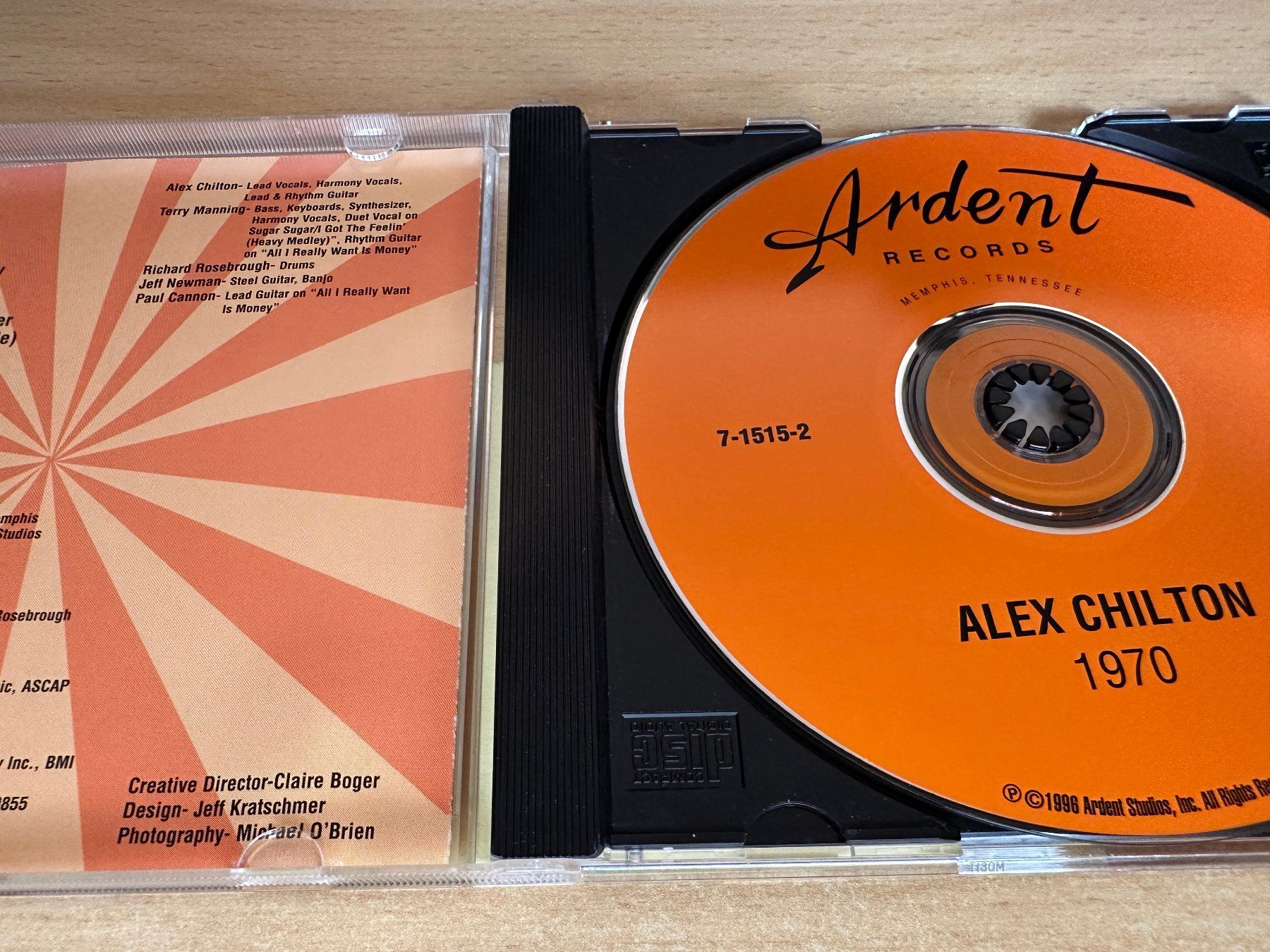 CD: D4 Alex Chilton – 1970 – Usato da Rikon im Tösstal venduto da Alpenmutz 2