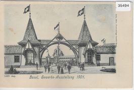 Basel - Gewerbe-Ausstellung 1901