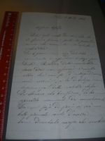 ITALIA 1869 Handschriftlicher Brief PADOVA MENAGGIO COMO