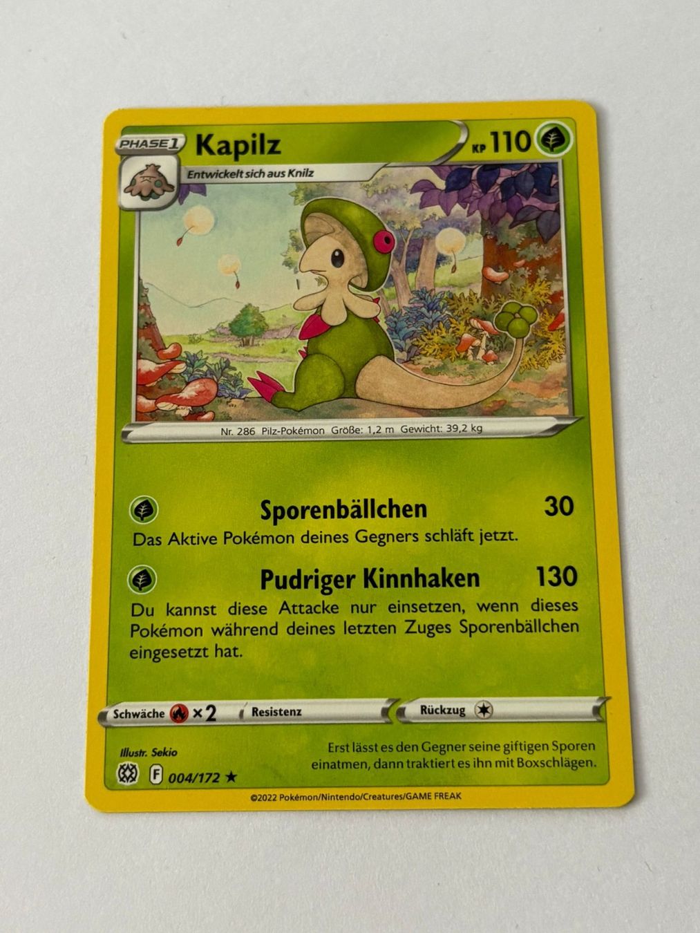 Pokémon Carte collezionabili: Kapilz 004/172 – Usato da Herisau venduto da Seyashop_2