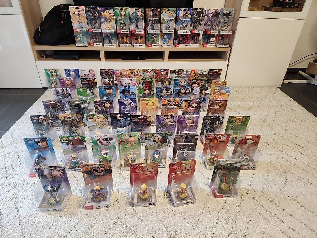 Nintendo Figuren: 81 Amiibos Neu&ungeöffnet – Neu und originalverpackt aus Tann von Sternli139