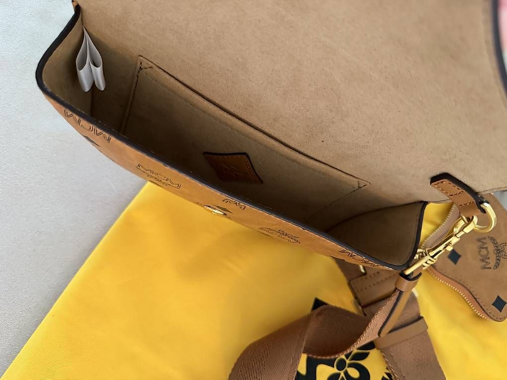 Mcm Taschen für Damen: MCM Diamond Umhängetasche cognac – Gebraucht aus Engelburg von Suneschii2005 2