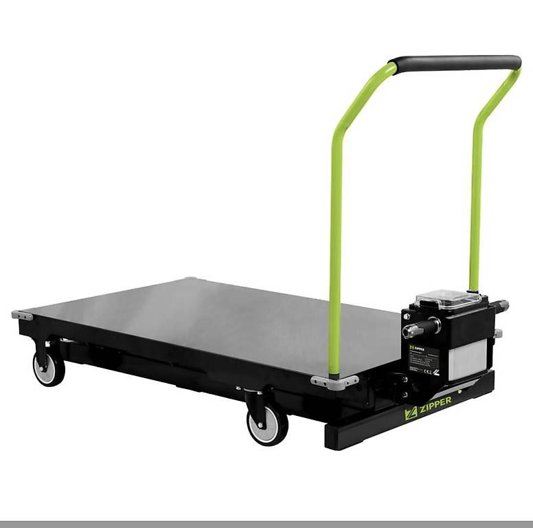 Carrelli elevatori e a forche: Scherenhubwagen mit Akku Transporter einfach Laden – Nuovo e nell'imballaggio originale da Necker venduto da liq24 9