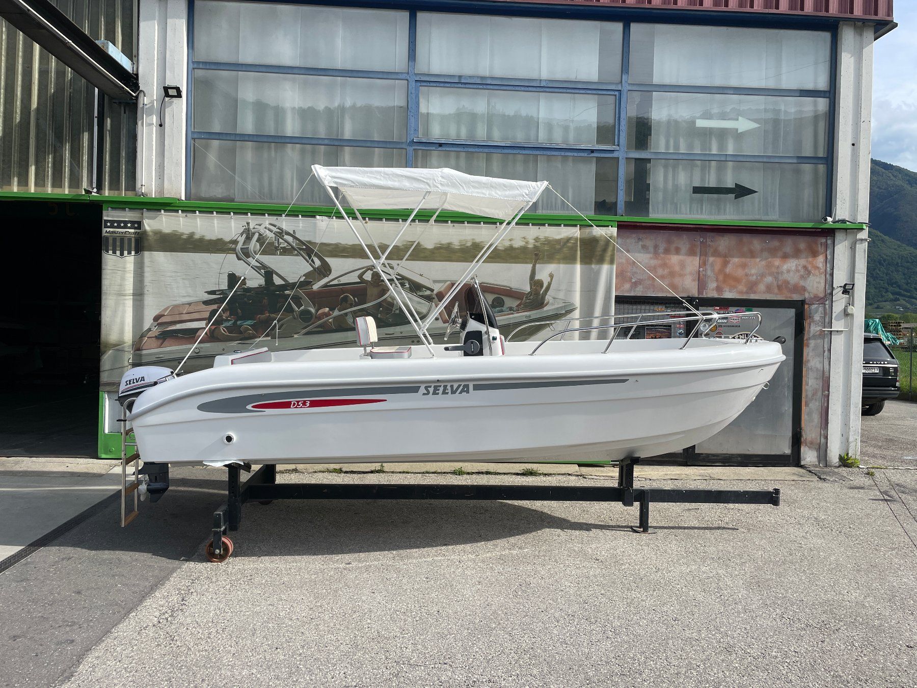 Selva Barche: Neues Open Boot mit 8 PS motor – Nuovo e nell'imballaggio originale da Quartino venduto da 5franc 2