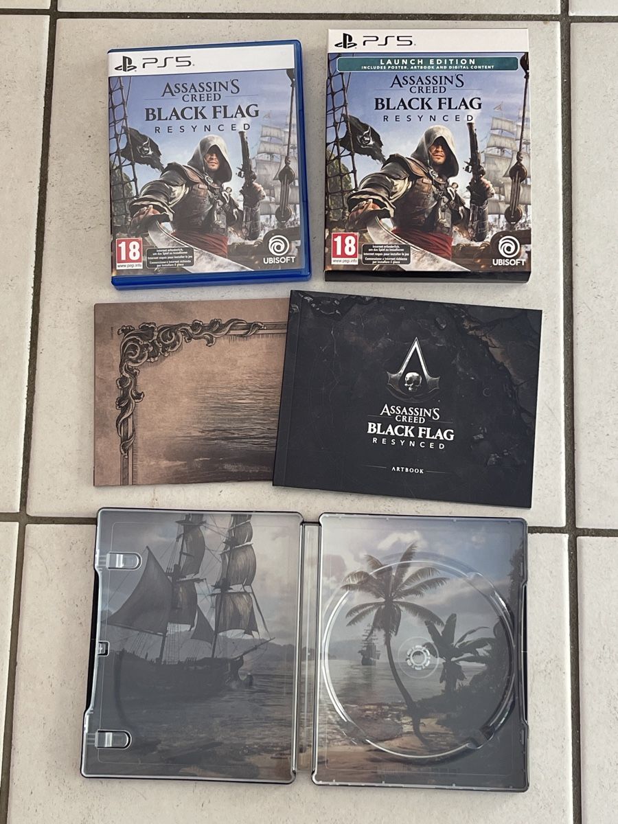 Giochi: PS5 Assassin's Creed Black Flag Launch Edition Artbook – Usato da Nunningen venduto da HTH70 1