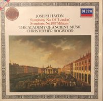 Haydn – Symphonien Nr. 100 & Nr. 104 (LP, Hogwood)