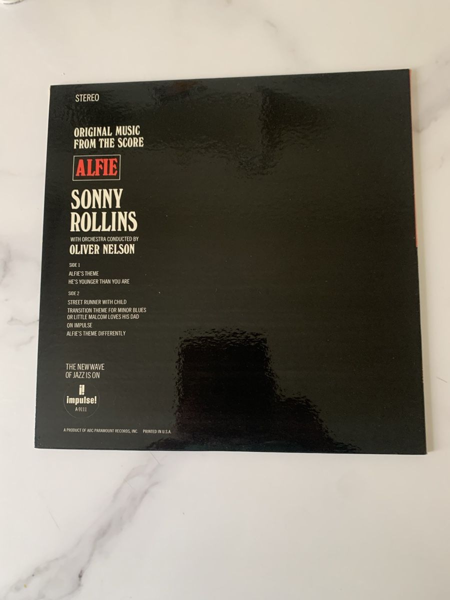 Schallplatten: Sonny Rollins /Alfie – Gebraucht aus lausanne von Ccheche 5