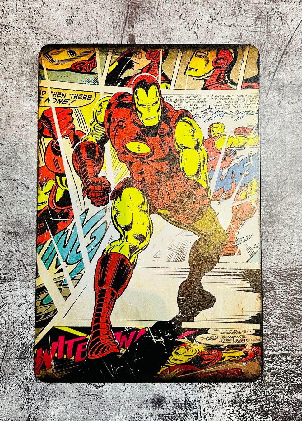 Insegne: Marvel Helden Blechschild Metallblechschild 20x30 cm – Nuovo e nell'imballaggio originale da Balsthal venduto da Menis-Shop2 6