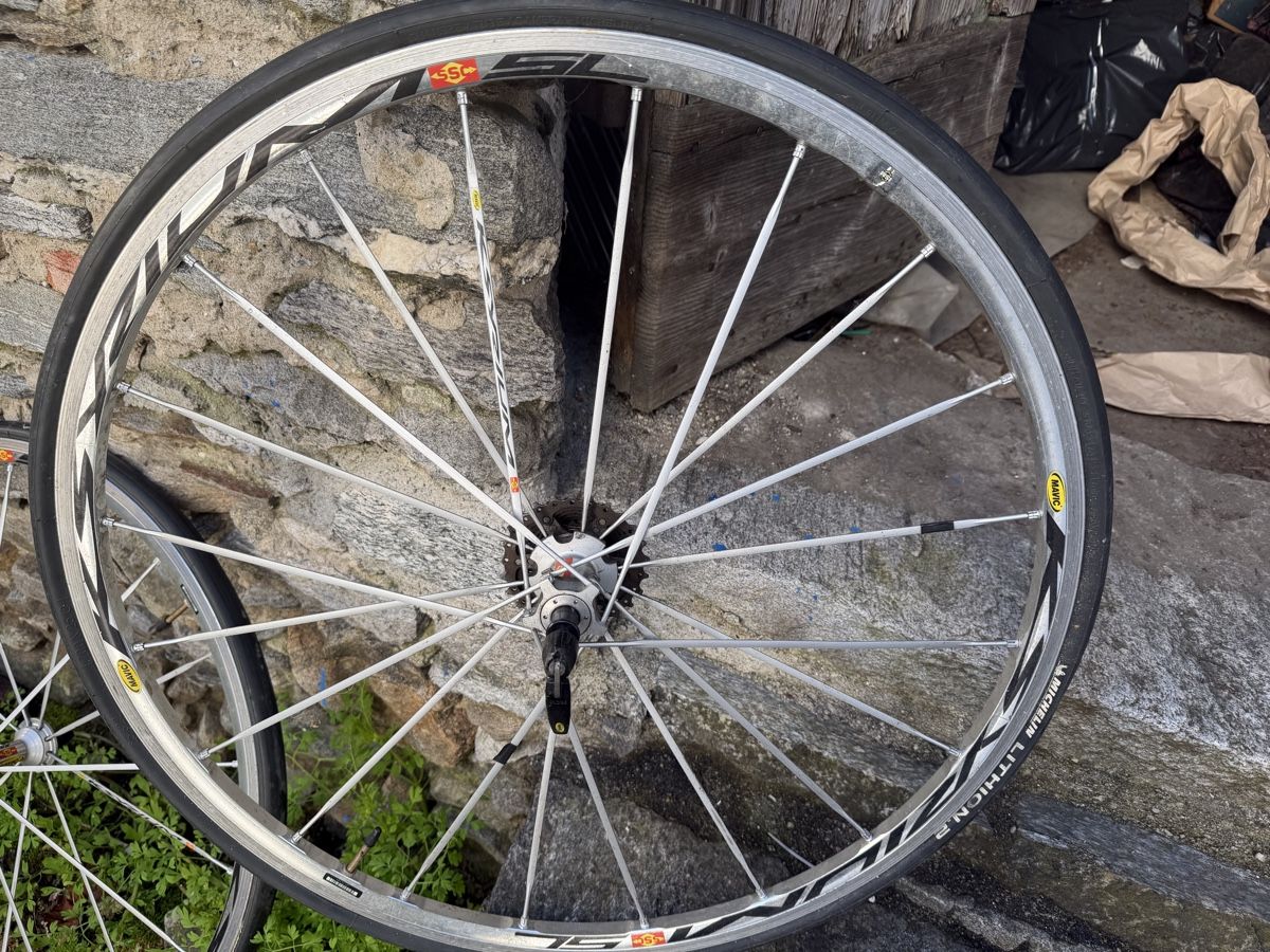 Mavic Pezzi di ricambio: RUOTE MAVIC KSYRIUM SL SS – Usato da Gordola venduto da Topino02 1