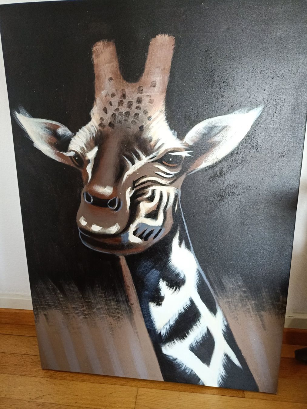 Poster & Bilder: Bild mit Giraffe 100 x 70 – Gebraucht aus Grenchen von Wolfine 4