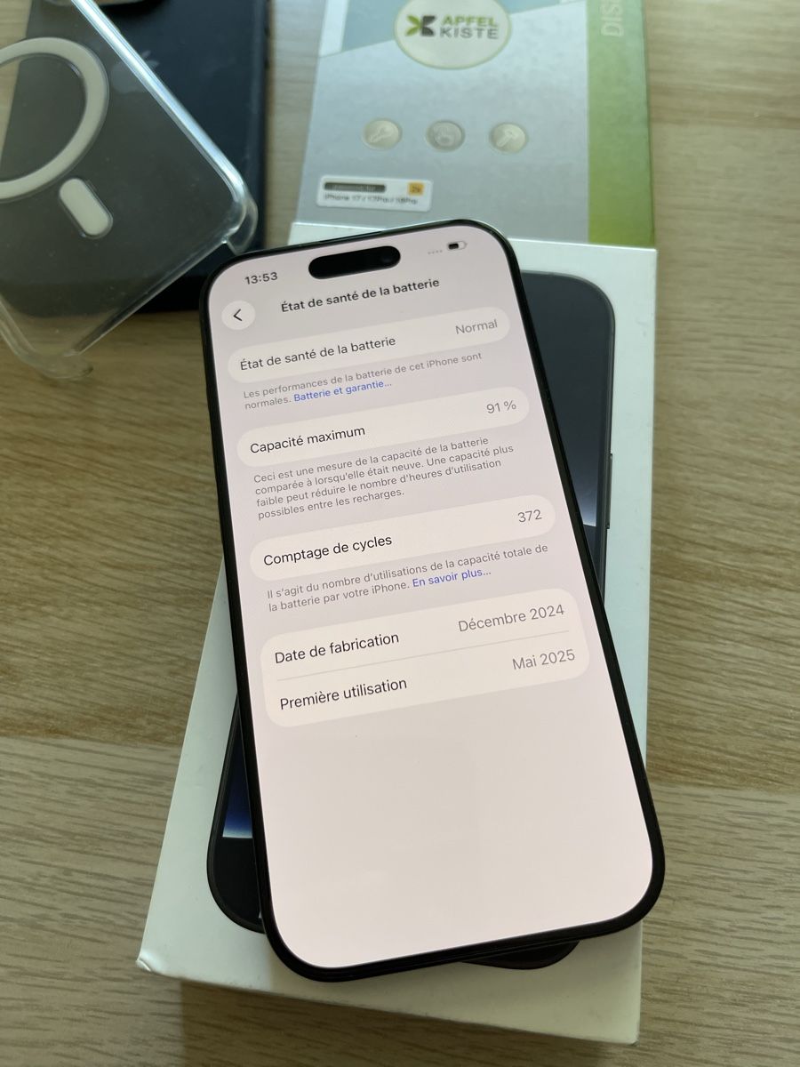 Apple Telefoni cellulari / Smartphones: IPhone 16 pro 128gb 91% – Usato da Biel/Bienne venduto da ham_wf9n 6