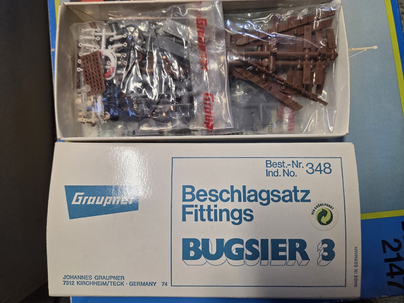 Graupner RC Modellbau: Graupner Hafenschlepper Bugsier 3 Bausatz Modellbau 2147 – Neu (gemäss Beschreibung) aus Hubersdorf von joya51 4