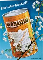 OVOMALTINE NEUES LEBEN - NEUE KRAFT 1946 - Original Plakat