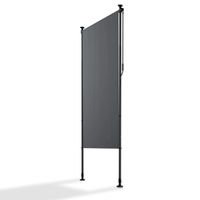 Senkrechtmarkise Barbados 100x310 cm Grau