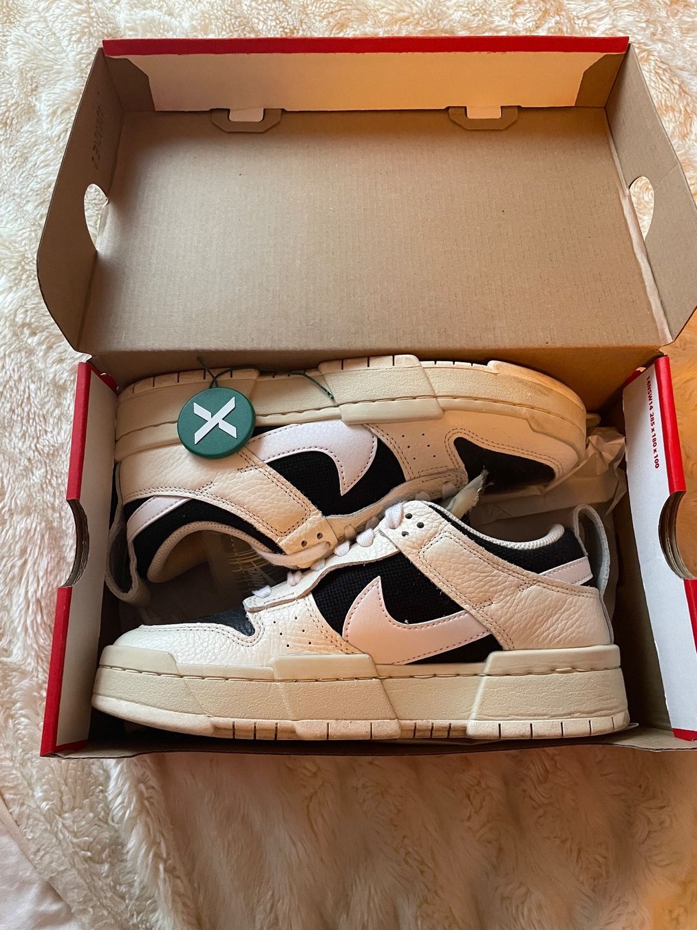 Nike Scarpe da uomo: Nike dunk low disrupt ivory black – Nuovo (secondo la descrizione) da Abtwil SG venduto da cagostini