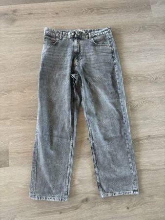 Pull & Bear Baggy Jeans grau – Grösse 44