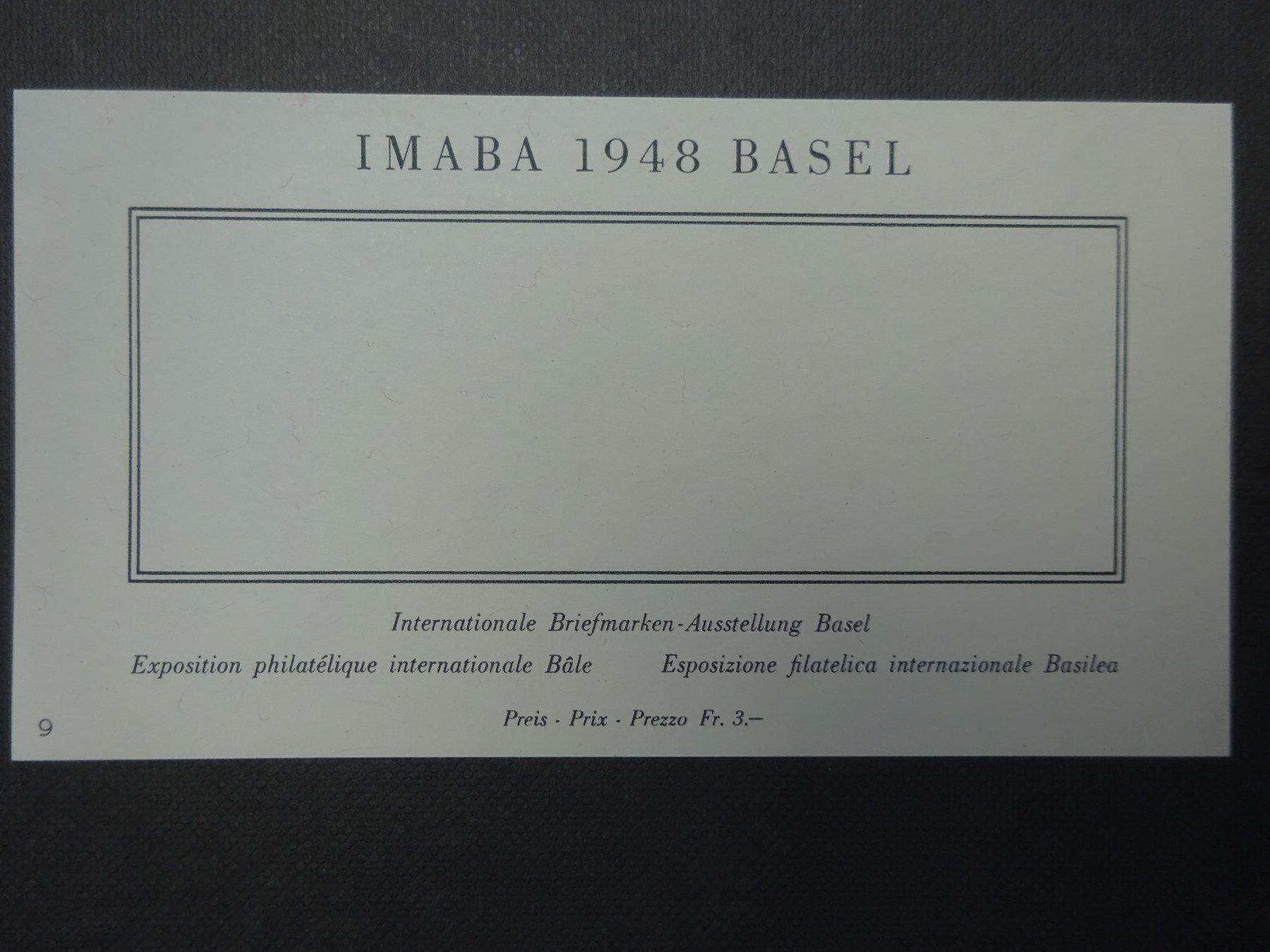 Tutti i francobolli: 1948 W31.W Werdegang Block postfrisch** – Usato da Appenzell-Steinegg venduto da adi1975 2