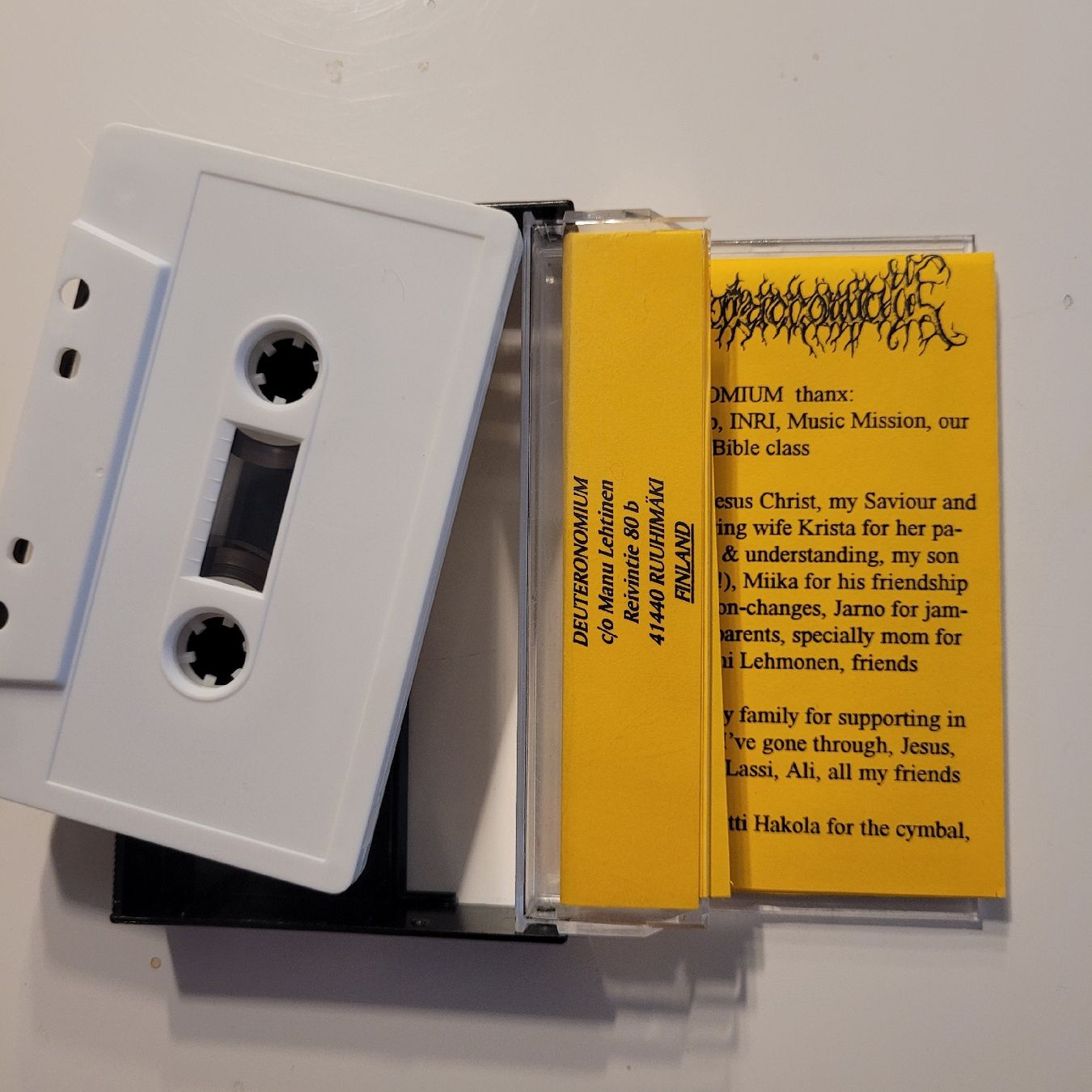 Musicassette: Deuteronomium Crosshope Demo Cassette  – Usato da Münsingen venduto da Drachenwurst 1