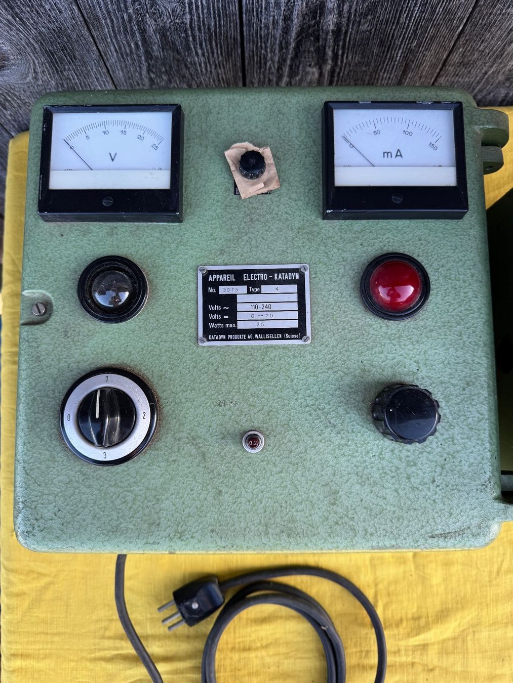 Tous les outils: Elektro-Apparat Katadyn – D'occasion à Sachseln par BONATI01 1