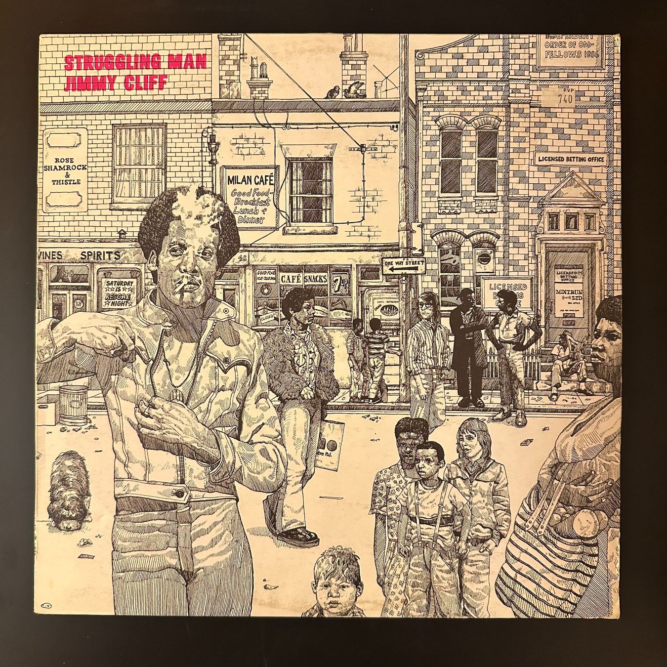 Vinyles: Jimmy Cliff – Struggling Man LP – D'occasion à Viganello par md__2rd2