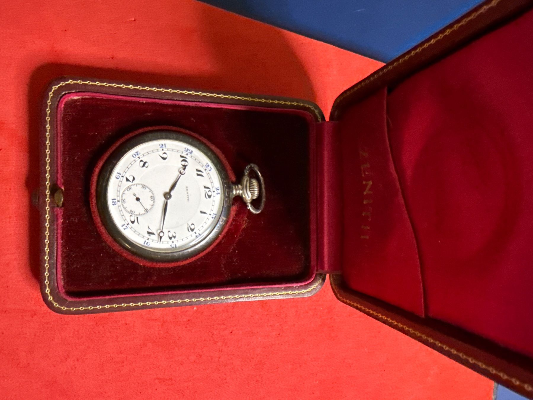 Zenith Uhren: Zenith Taschenuhr echt Silber 49.5 mm – Defekt aus Pfeffingen von Allhandelklgwatches 1