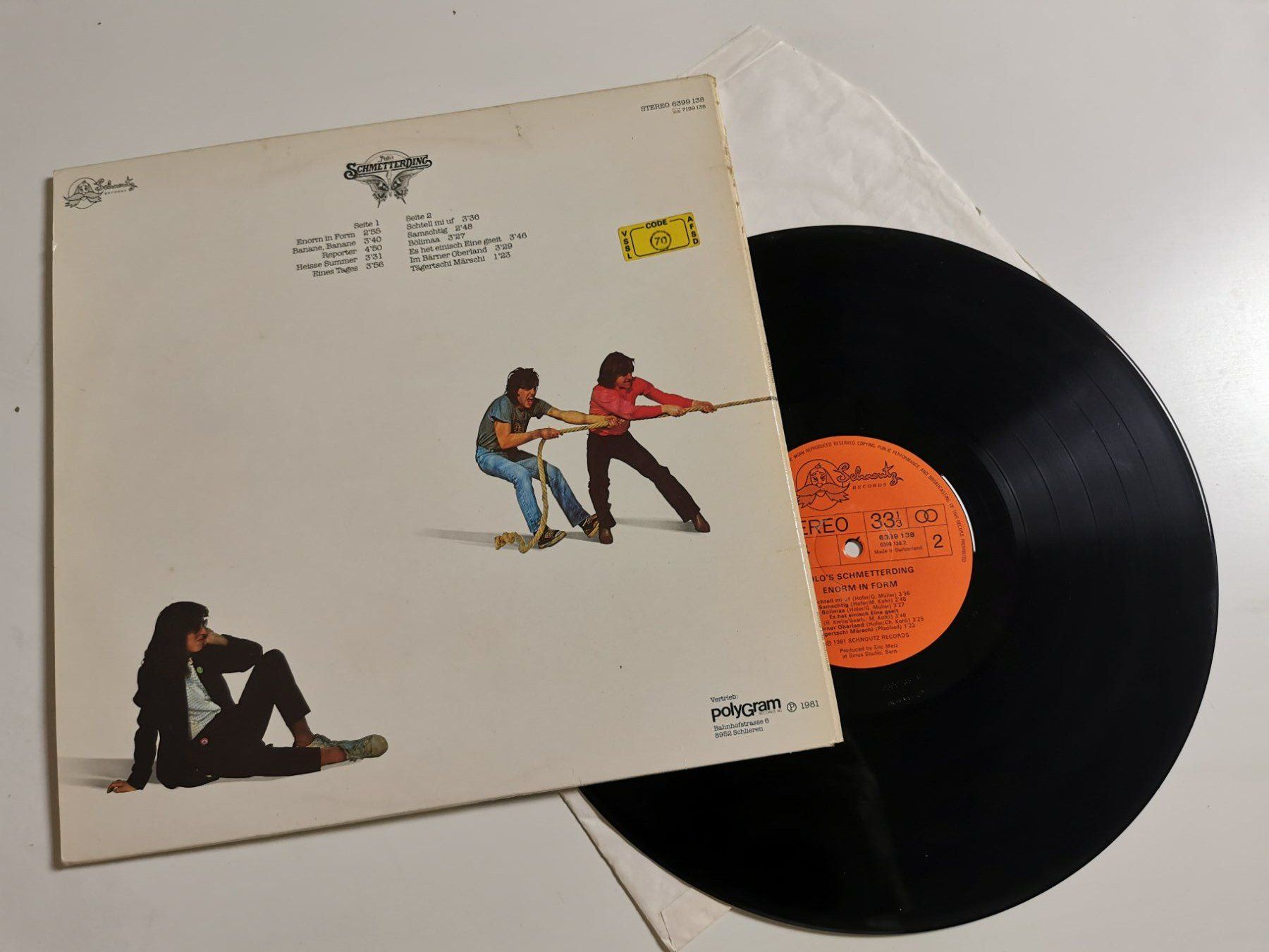 Dischi in vinile: POLO HOFER -  ENORM IN FORM – Usato da Grafenried venduto da House-of-Oldies 1