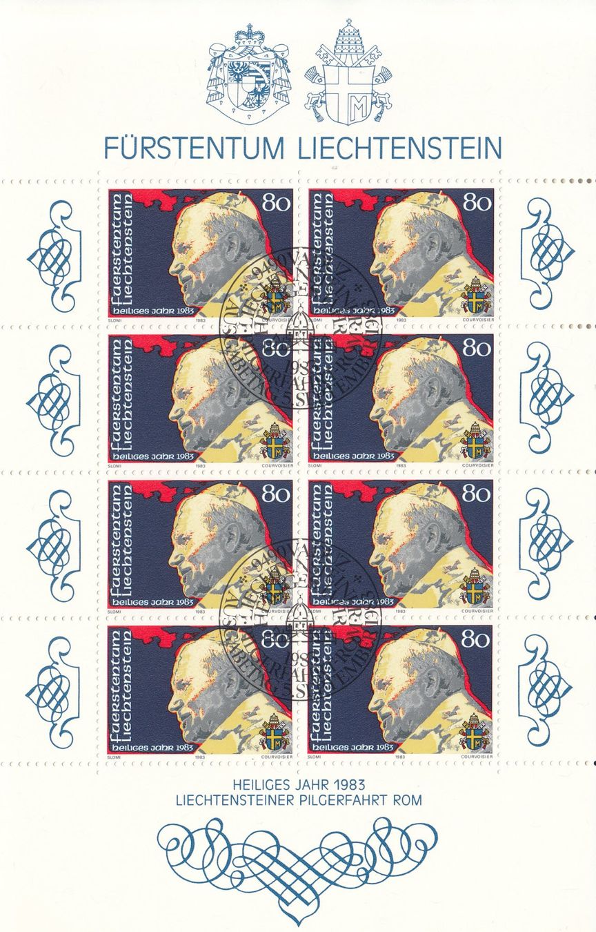 Alle Briefmarken: LBK 769 Kleinbogen mit ET – Gebraucht aus Bürglen TG von StampGraf