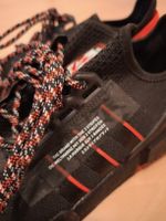 Adidas NMD Sneaker schwarz orange, neuwertig, Gr. 44