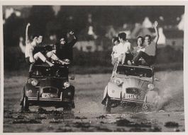 CITROËN 2CV  à la plage