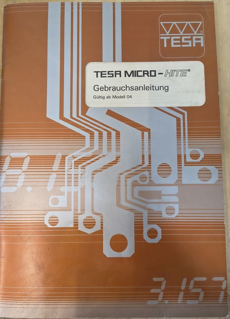 Tesa Misurare: Höhenmessgerät Tesa Micro Hite – Difettoso da Buch b. Frauenfeld venduto da Hoebberreal 2