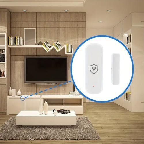 Sistemi d'allarme: Smart Home WLAN Tür-/Fenstersensor – Nuovo e nell'imballaggio originale da Liestal venduto da OMAROSHOP 5