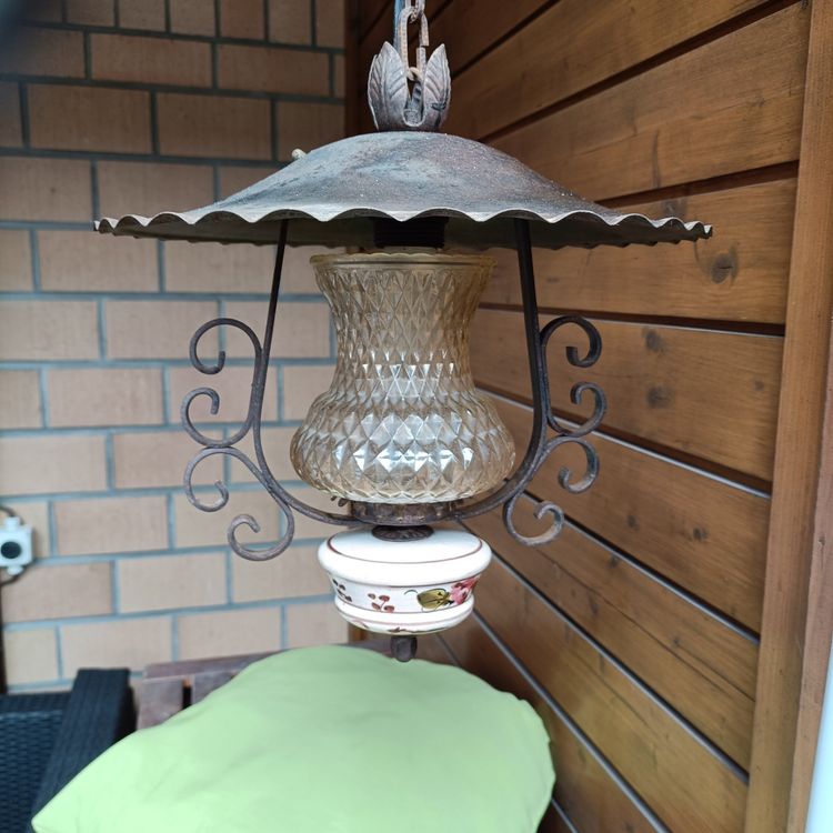 Perfect Original Photos about  Schne Deckenlampe Vintage Shabby Bild  as Your HD Pictures