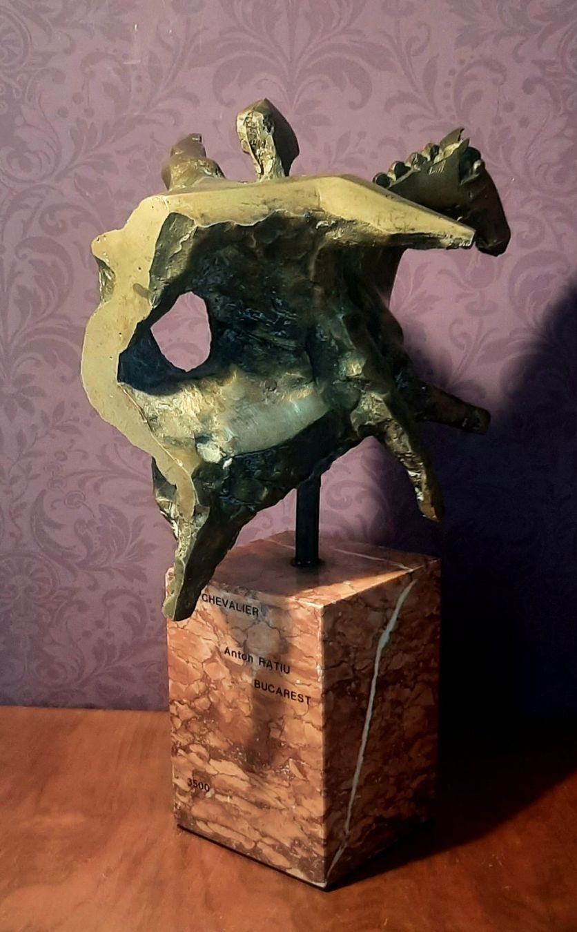 Sculture & Statue: Bronze Skulptur Anton Ratiu – Usato da Arbon venduto da torso444 5