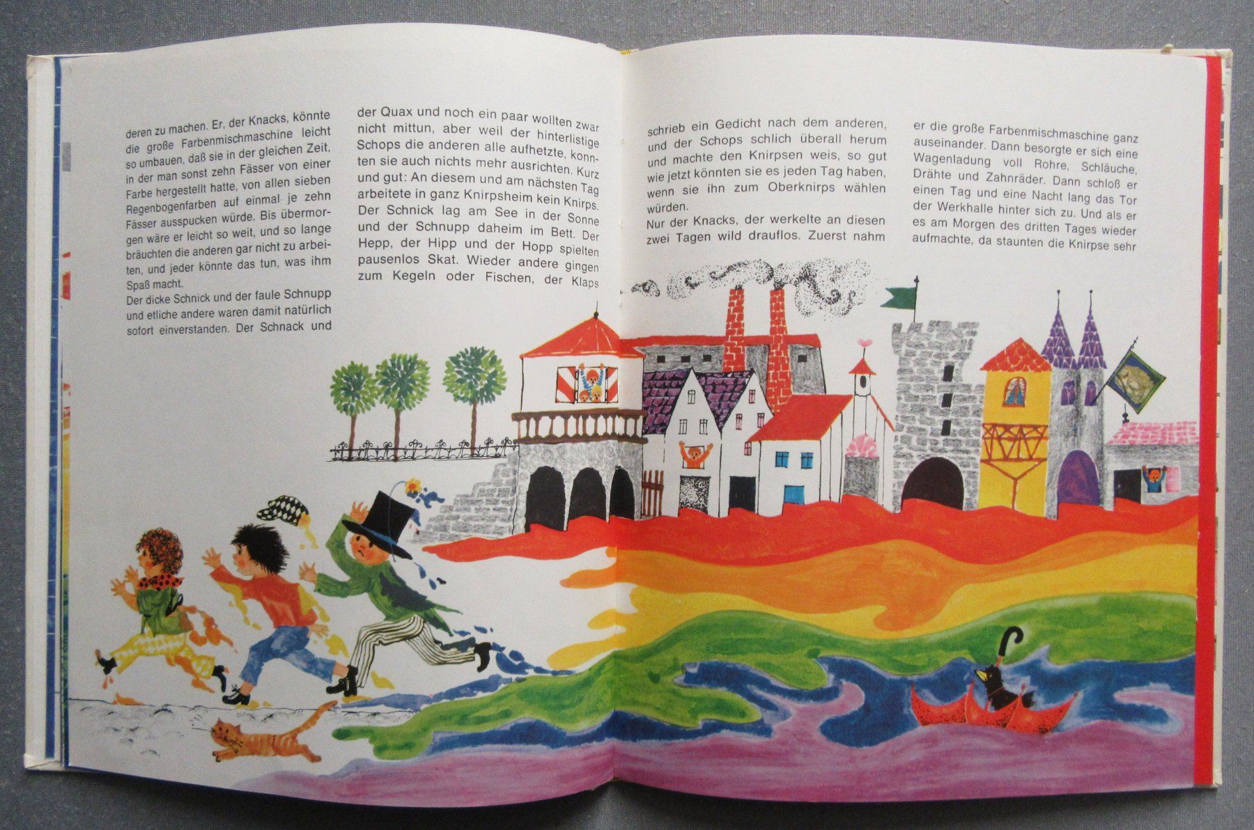 Bücher: Die Knirpse von Knirpsheim - Regenbogenfarbenmischmaschine – Gebraucht aus Auenstein von Padabimbim 3