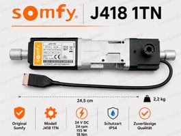 Somfy J418 1TN Storen Motor absolute Neuware