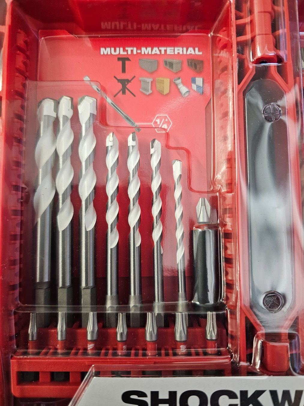 Milwaukee Alle Werkzeuge: Milwaukee Shockwave Bohrer & Bits 39-tlg mit Hex Aufnahme – Neu und originalverpackt aus Jegenstorf von Bracher_Mail-House 3