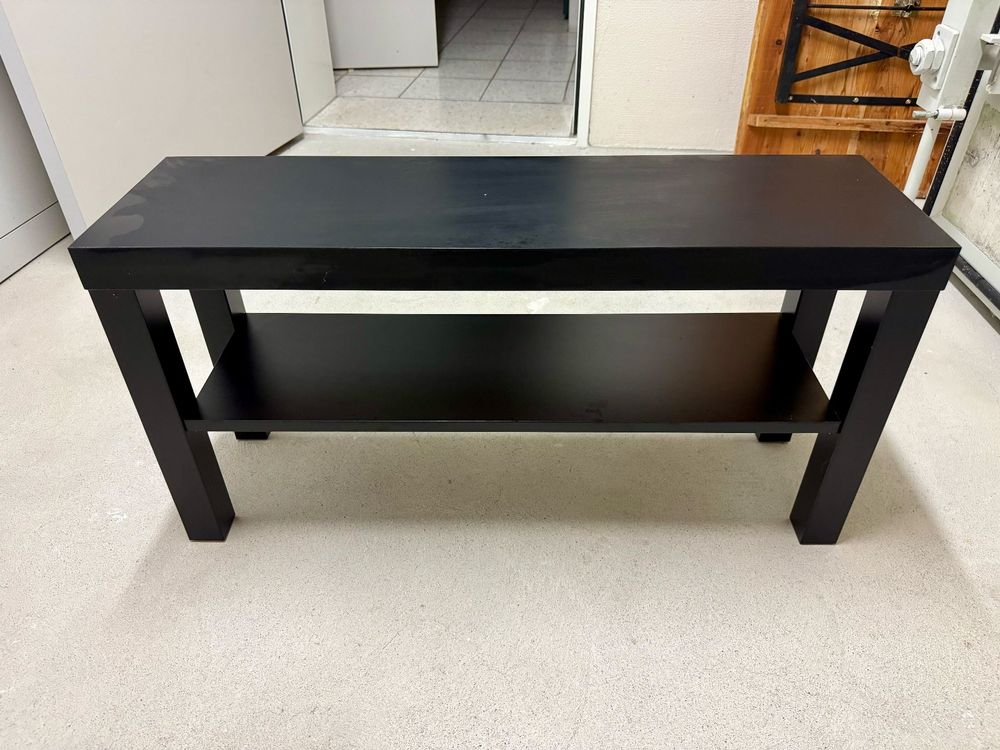 Schwarzes IKEA Schuhregal / TV-Möbel (Gebraucht) in Zweidlen für CHF 1 – nur Abholung auf Ricardo kaufen